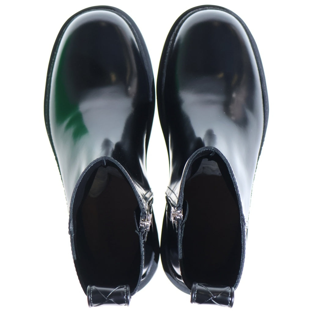 BOTTEGA VENETA(ボッテガヴェネタ) HIGHWAY ANKLE BOOT カーフレザー ハイウェイアンクルブーツ ブラック 775280