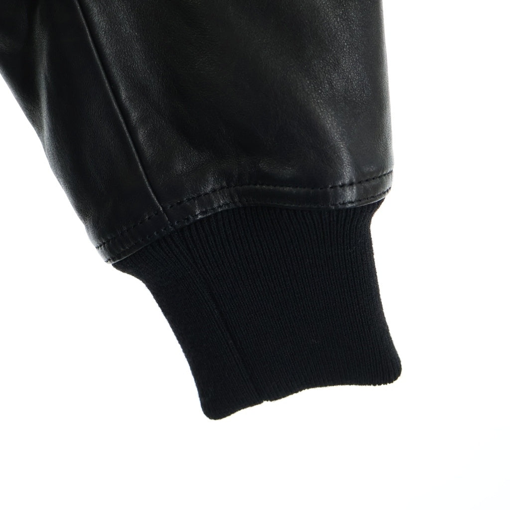 Rick Owens(リックオウエンス) 24AW JUMBO PETER FLIGHT ジャンボピーターフライトレザージャケット ブラック RU02D6795-LNV