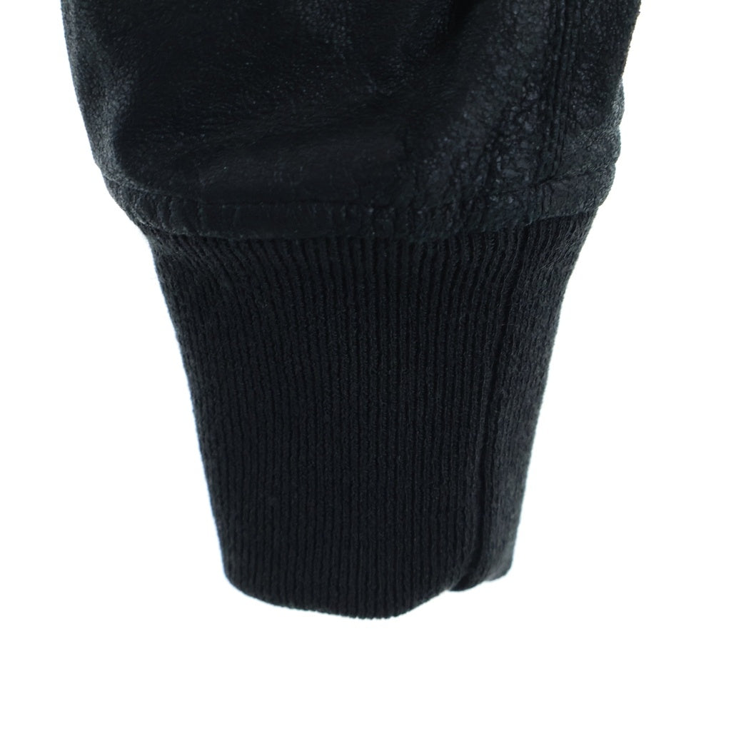 Rick Owens(リックオウエンス) 18SS BULLET バレット デストロイレザー フーディージャケット ブラック RU18S5766-LBG