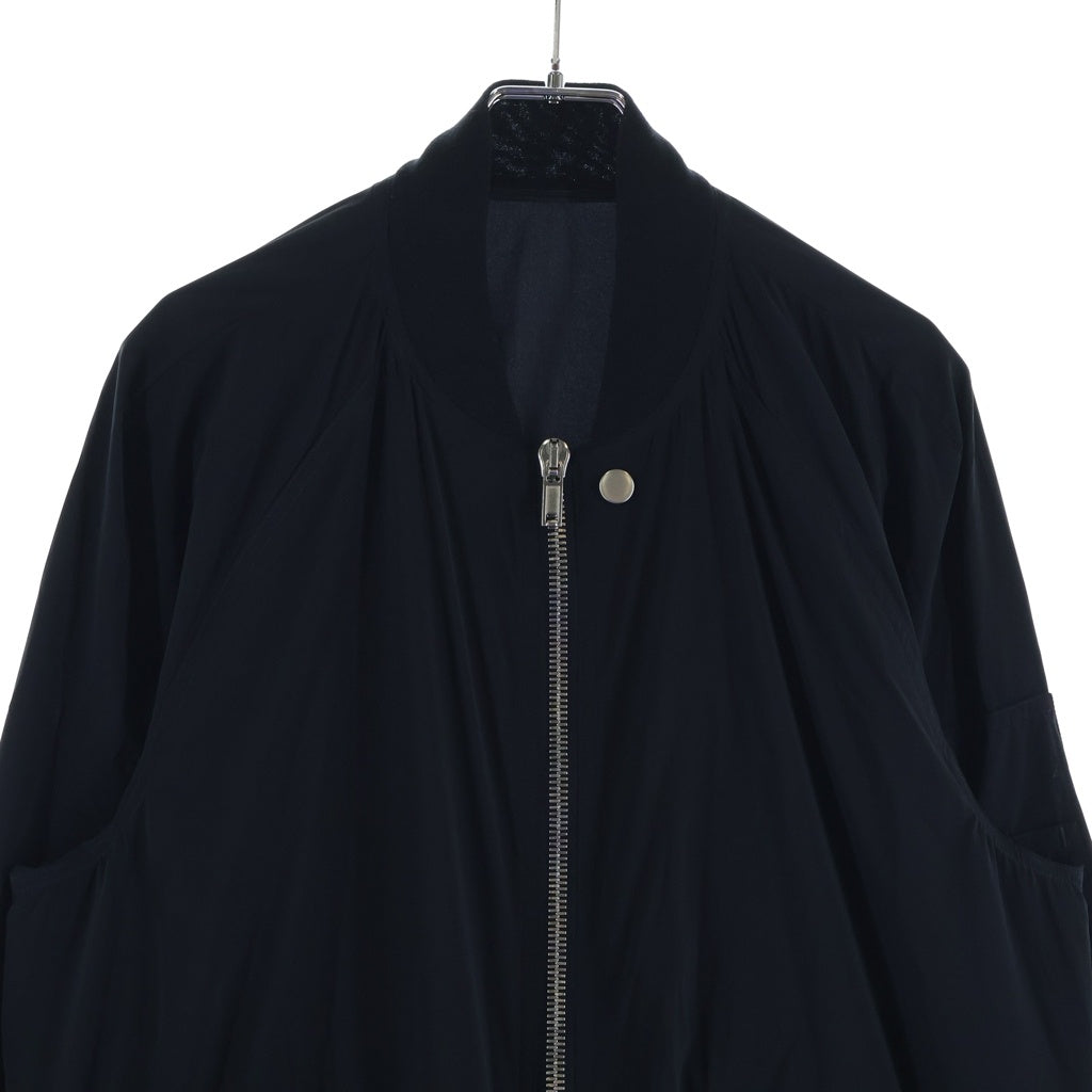 Rick Owens(リックオウエンス) 19SS ストレッチナイロン ボンバージャケット ブラック RU19S2792-NBS