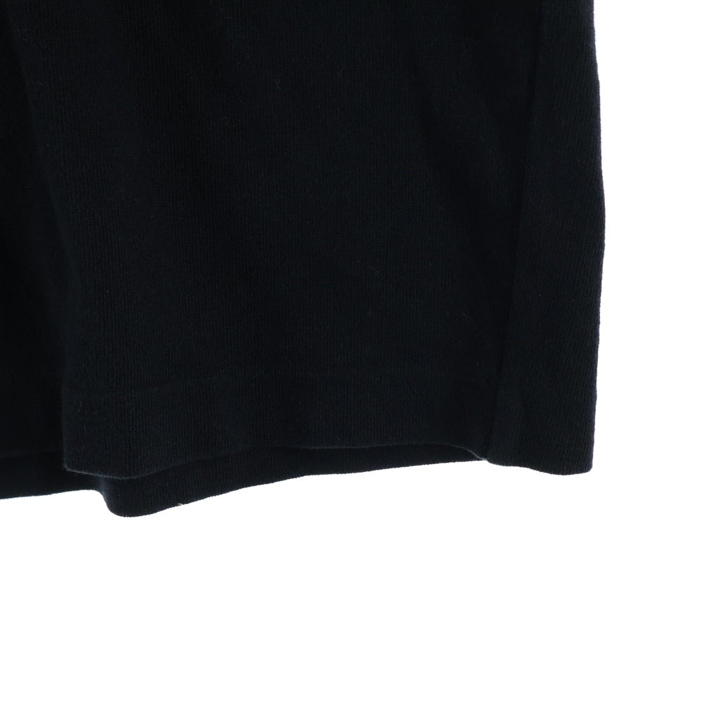 STONE ISLAND(ストーンアイランド) Rubber Logo S/S Tee ラバーロゴ コットン クルーネック 半袖Tシャツ カットソー ブラック 801522379