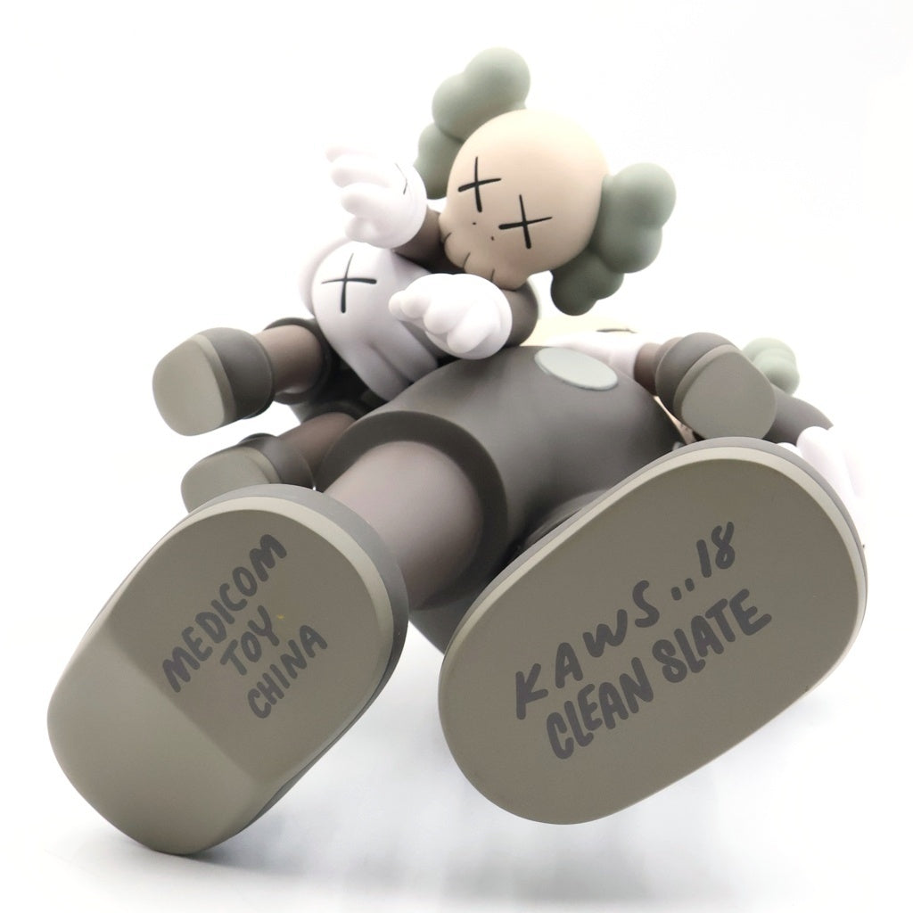 MEDICOM TOY(メディコムトイ) KAWS COMPANION OPEN EDITION CLEAN SLATE カウズ クリーンスレート フィギュア 人形 ブラウン