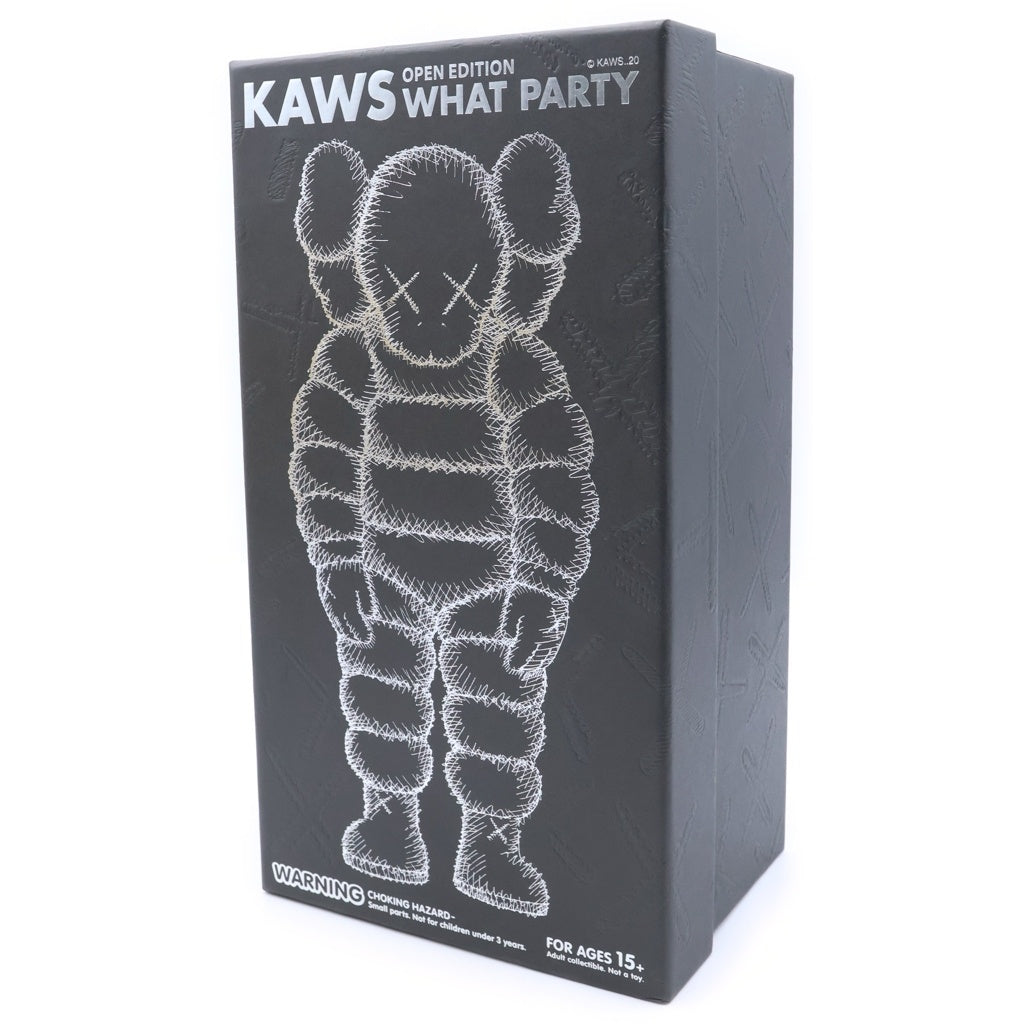 MEDICOM TOY(メディコムトイ) KAWS COMPANION OPEN EDITION WHAT PARTY カウズ オープンエディション ワット パーティー フィギュア 人形 ブラック