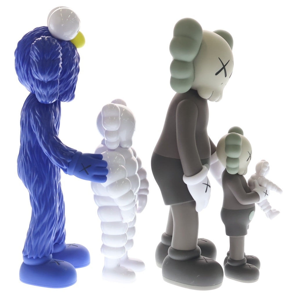 MEDICOM TOY(メディコムトイ) KAWS COMPANION OPEN EDITION FAMILY カウズ オープンエディション ファミリー フィギュア 人形 ブラウン