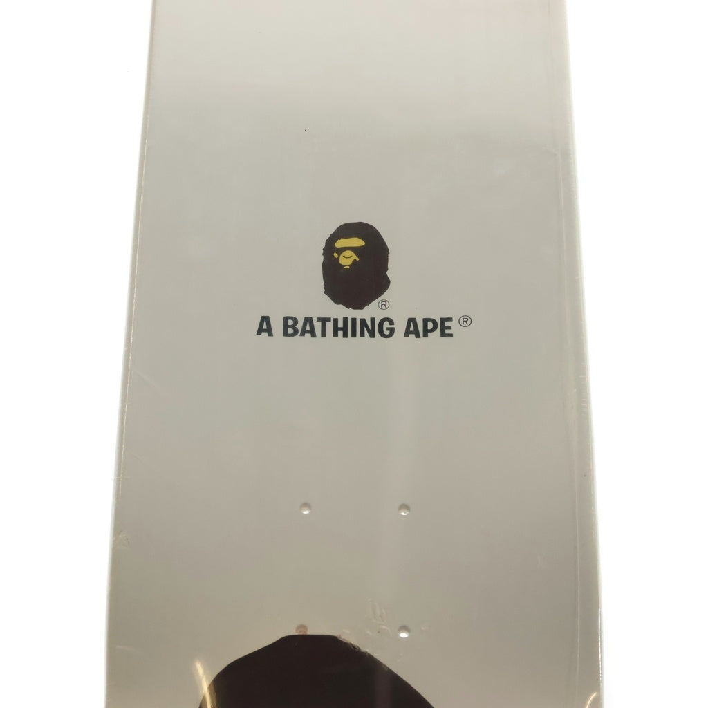 A BATHING APE(アベイシングエイプ) Skateboard マルチカモ スケートボード デッキ ホワイト/マルチ 001GDE801032X