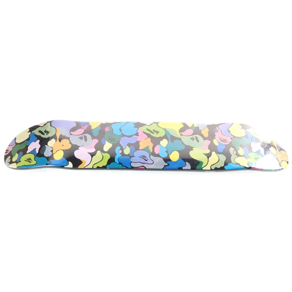A BATHING APE(アベイシングエイプ) Skateboard マルチカモ スケートボード デッキ ブラック/マルチ 001GDE801032X