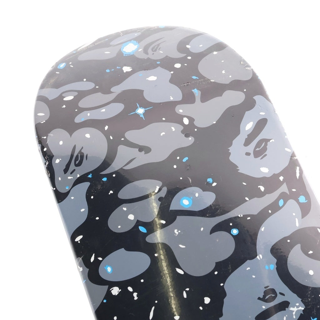 A BATHING APE(アベイシングエイプ) Skateboard ギャラクシーカモ スケートボード デッキ ブラック 001GDF301015K