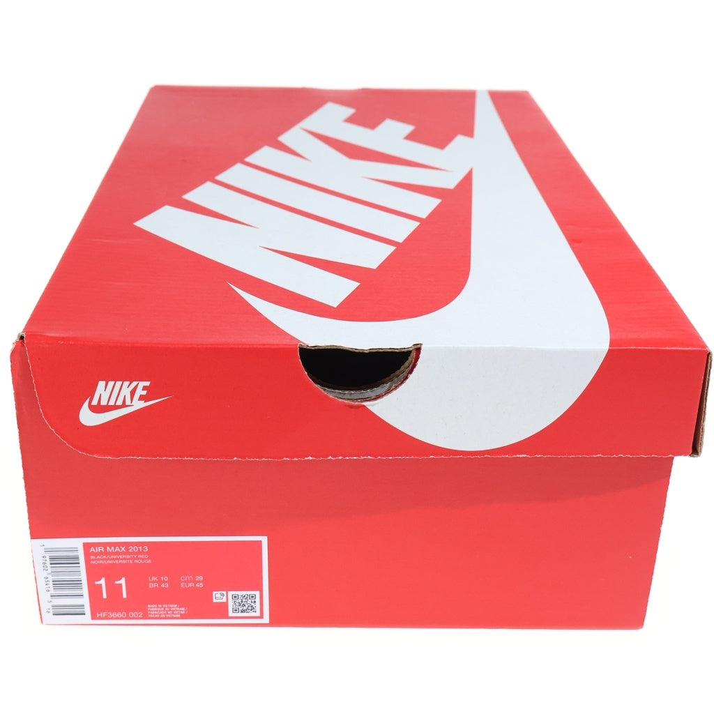 NIKE(ナイキ) AIR MAX エアマックス 2013 ローカットスニーカー ブラック/レッド US11/29cm HF3660-002