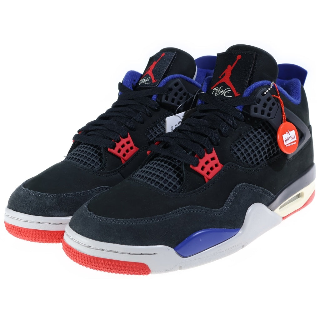 NIKE(ナイキ) JORDAN 4 RARE AIR GOLD LETTERING エアジョーダン4 レアエア ゴールドレタリング ローカットスニーカー ブラック/ブルー/レッド US11/29cm FV5029-003