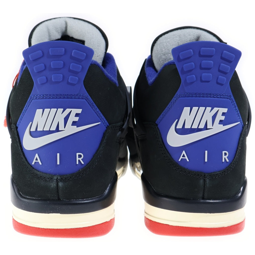 NIKE(ナイキ) JORDAN 4 RARE AIR GOLD LETTERING エアジョーダン4 レアエア ゴールドレタリング ローカットスニーカー ブラック/ブルー/レッド US11/29cm FV5029-003