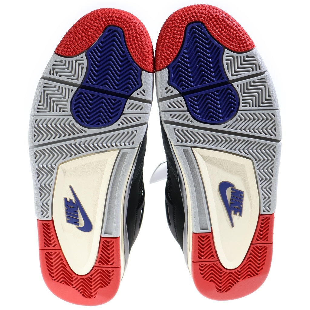NIKE(ナイキ) JORDAN 4 RARE AIR GOLD LETTERING エアジョーダン4 レアエア ゴールドレタリング ローカットスニーカー ブラック/ブルー/レッド US11/29cm FV5029-003
