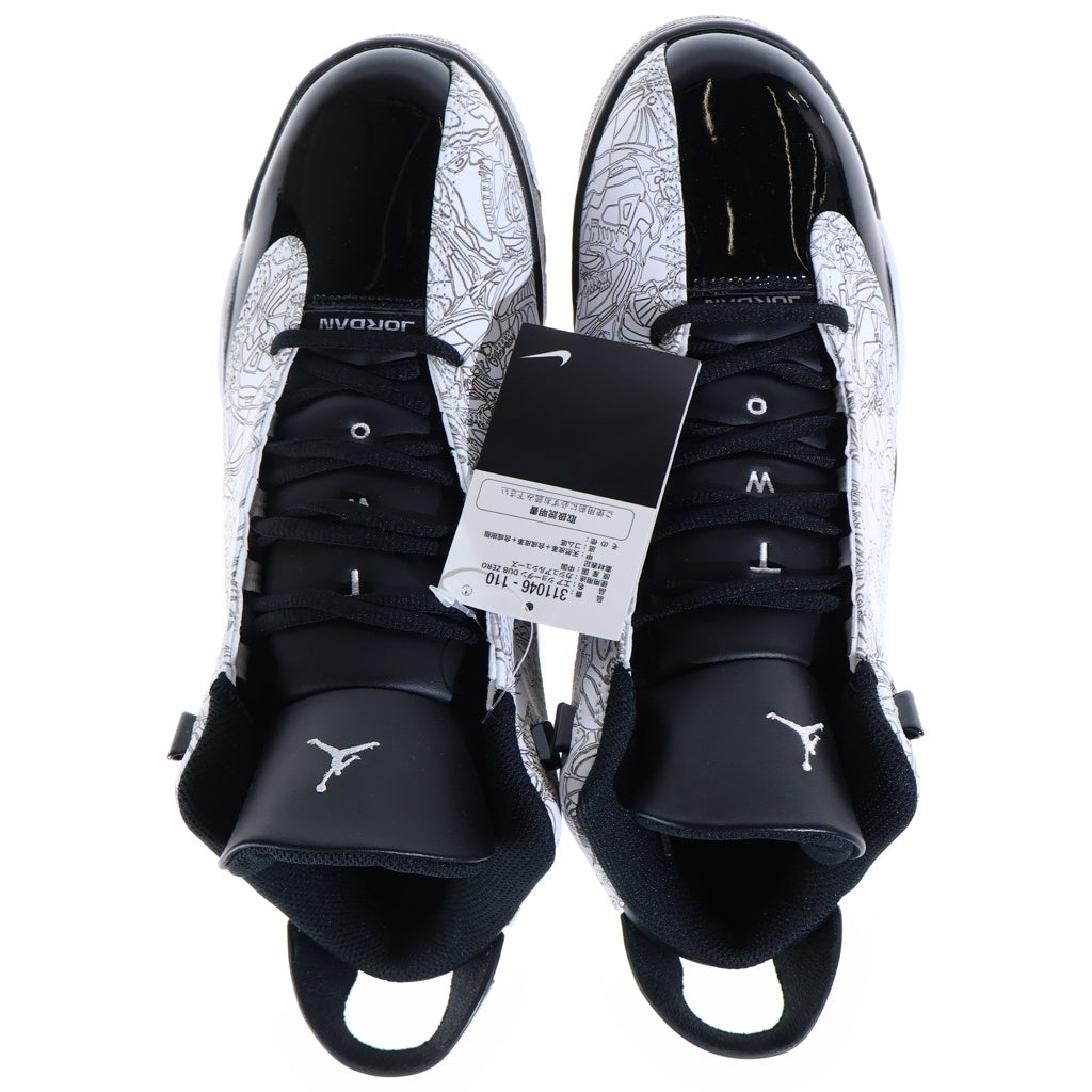 NIKE(ナイキ) JORDAN DUB ZERO WHITE THUNDER ジョーダン ダブゼロ ホワイトサンダー ハイカットスニーカー ホワイト/ブラック US11/29cm 311046-110