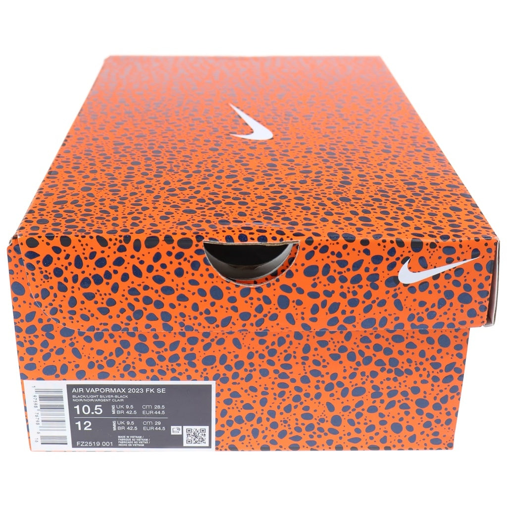 NIKE(ナイキ) AIR VAPORMAX FLYKNIT SAFARI エアヴェイパーマックス 2023 フライニット サファリ ローカットスニーカー ブラック/レッド US10.5/28.5cm FZ2519-001
