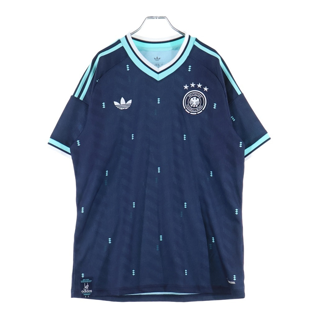 adidas(アディダス) 2026年 ドイツ代表 アウェイユニフォーム クルーネック 半袖Tシャツ カットソー ネイビー JN2074