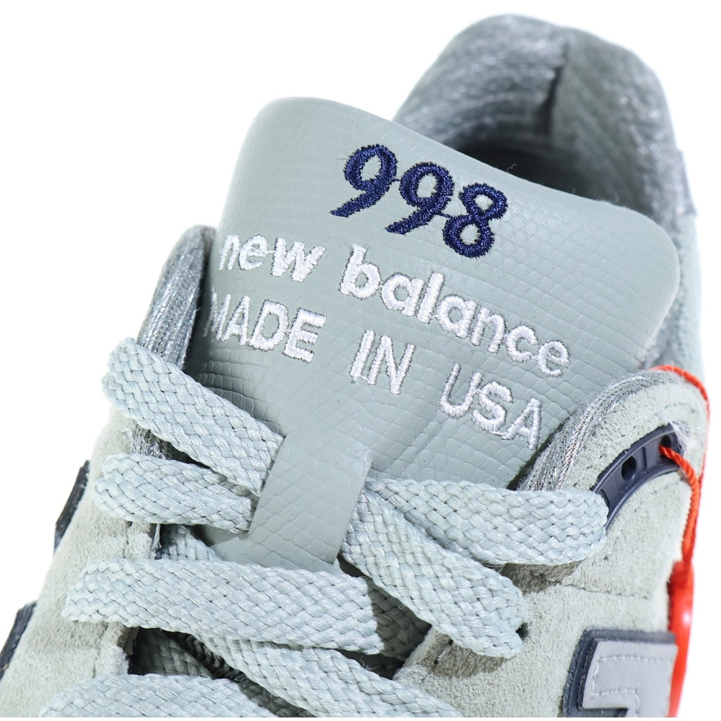 New Balance(ニューバランス) ×WTAPS スウェード メッシュ ローカットスニーカー グレー US8.5/26.5cm U998WT