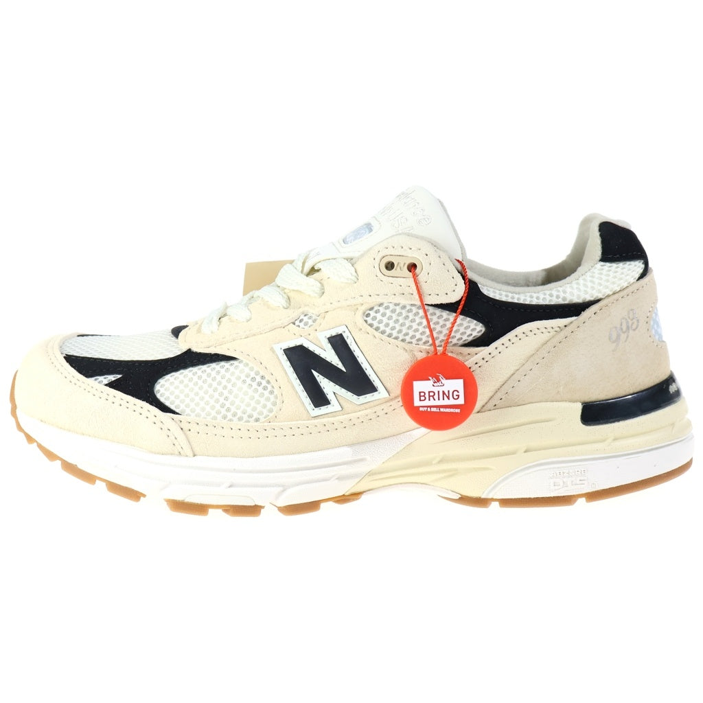 New Balance(ニューバランス) SEA SALT スウェード メッシュ ローカットスニーカー ベージュ/ホワイト US8.5/26.5cm U993WS