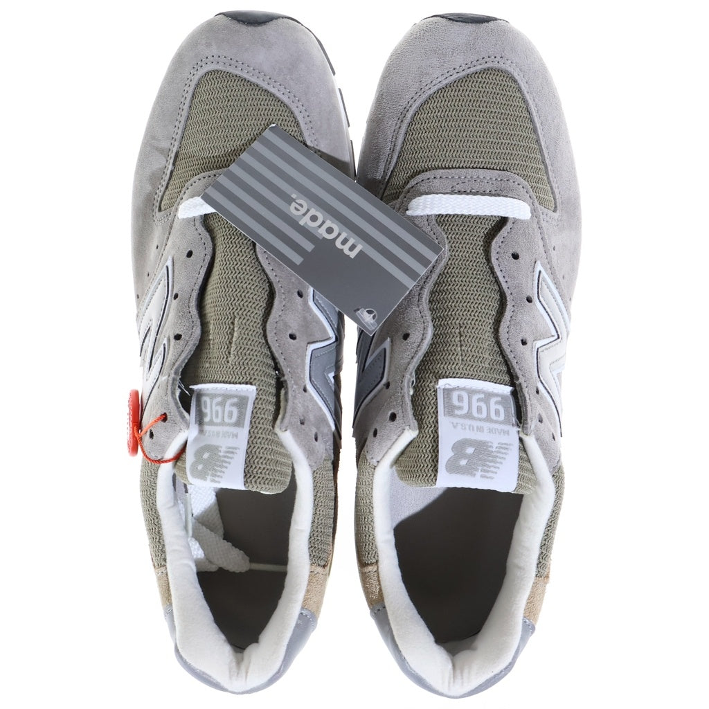 New Balance(ニューバランス) スウェード メッシュ ローカットスニーカー グレー US8.5/26.5cm M996