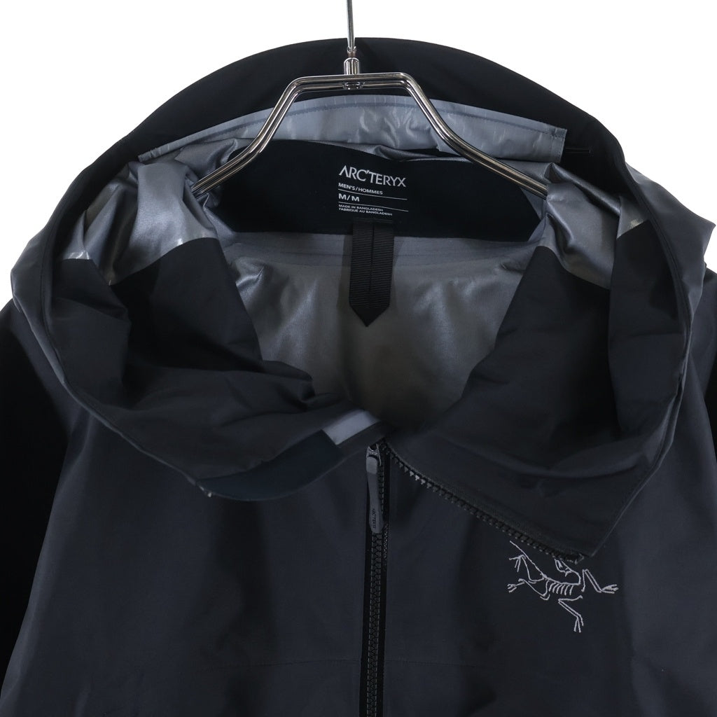 ARC'TERYX(アークテリクス) BETA SL JACKET ベータ ジップフライ ゴアテックス フーデッド アウトドア マウンテンパーカー ジャケット ブラック X000010854