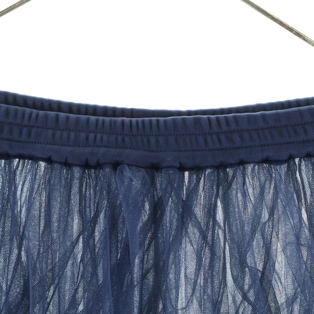 VIVIANO(ヴィヴィアーノ) 24SS アシンメトリー チュール スカート レディース ネイビー VS-SS24-TU02