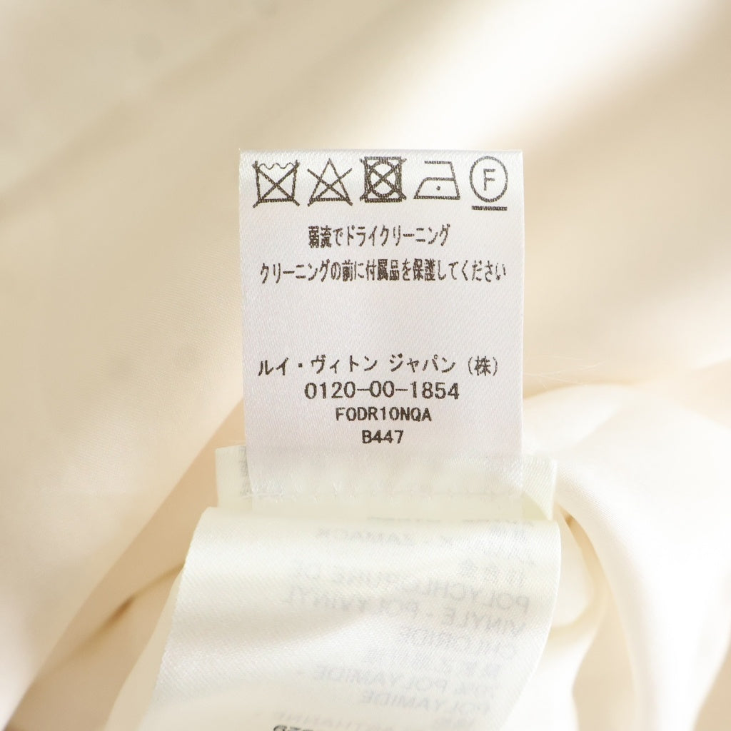LOUIS VUITTON(ルイヴィトン) 23SS ショルダー金ボタン ワンピース ドレス レディース アイボリー RW231W NQA FODR10