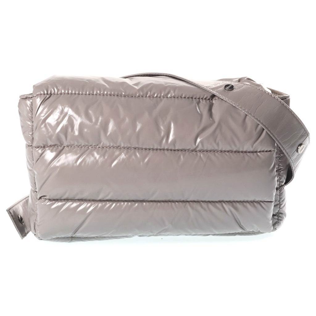 HERNO(ヘルノ) GLOSS BAG グロス バッグ パテッド キルティング ショルダーバッグ グレー BAG00007D レディース