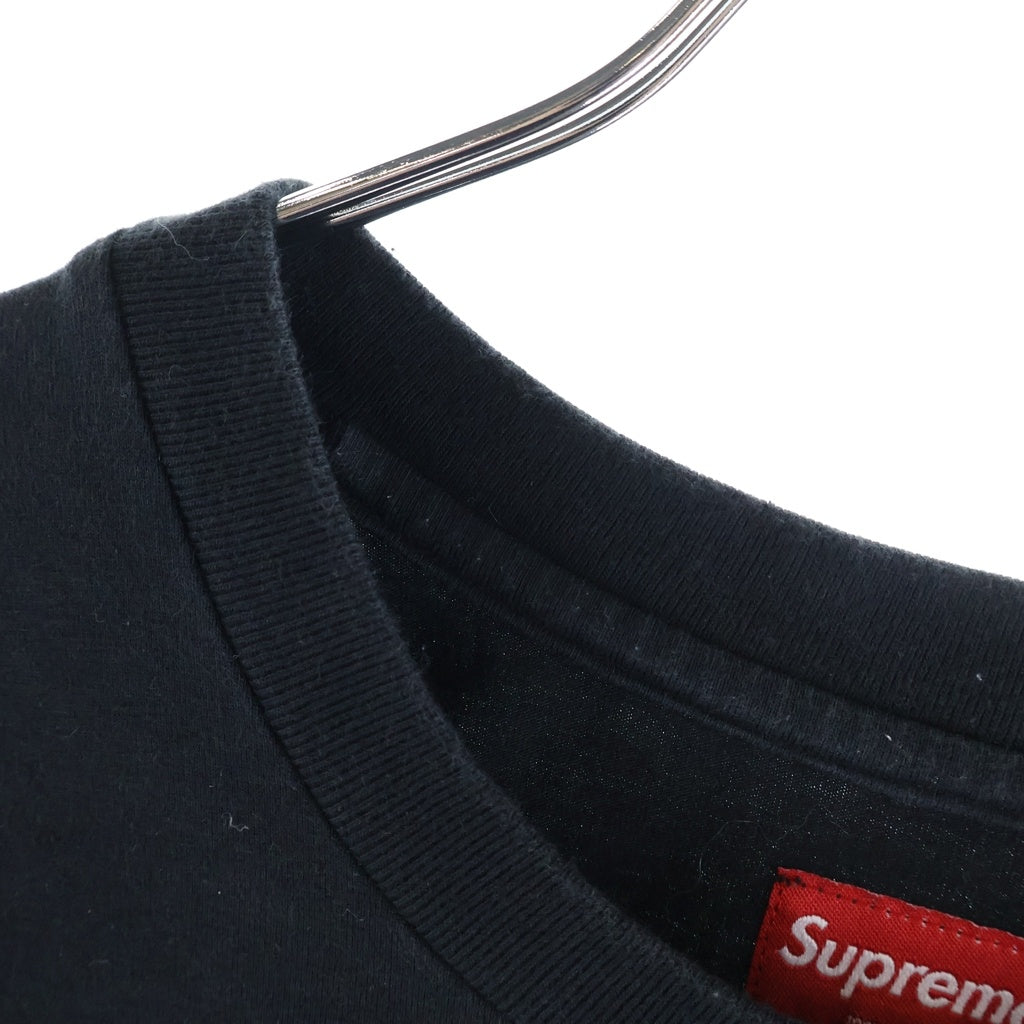SUPREME(シュプリーム) 21AW Vampire Boy L/S Pocket Tee ヴァンパイア ボーイ エルエス ポケット クルーネック 長袖 ロング Tシャツ ブラック
