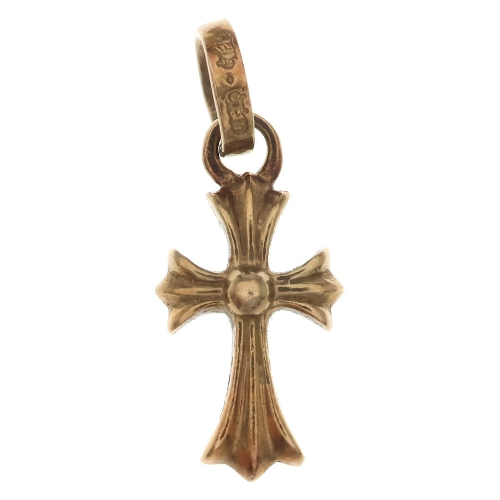 CHROME HEARTS(クロムハーツ) 22K CRS BBYFAT P/DIA ベイビーファットクロス PAVEダイヤ ペンダントトップ ゴールド BCA035