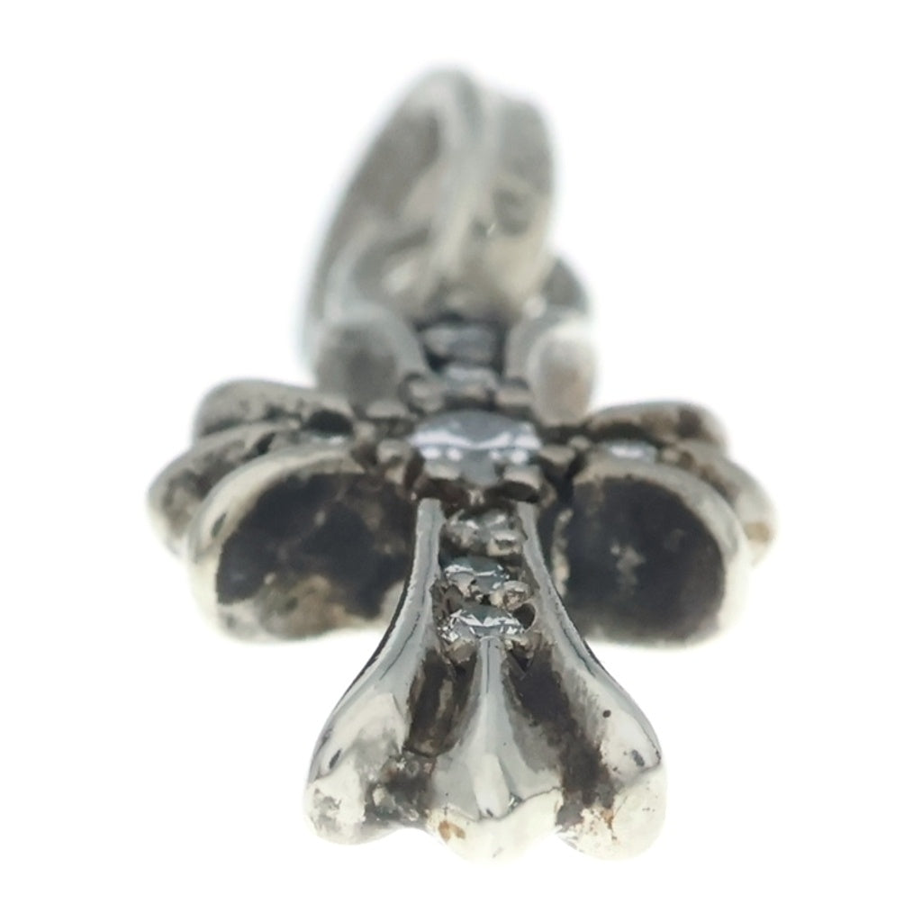 CHROME HEARTS(クロムハーツ) CRS BBYFAT P DMND ベイビーファットクロス PAVEダイヤ ペンダントトップ シルバーBCA234