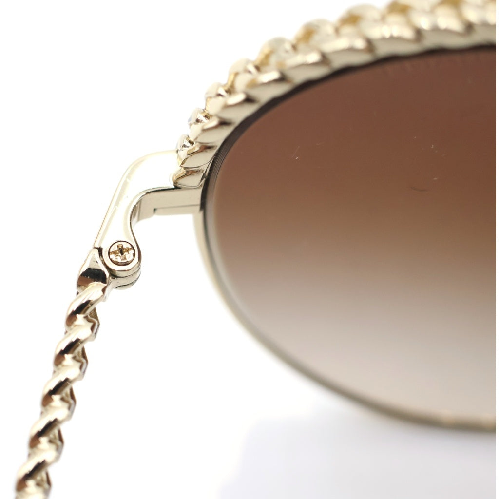 CHANEL(シャネル) ココマーク パントシェイプ チェーン サングラス