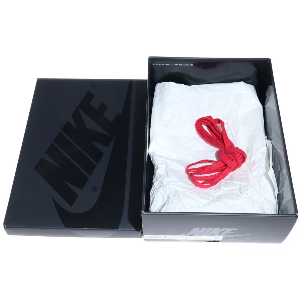 NIKE(ナイキ) TRAVIS SCOTT AIR JORDAN 1 LOW OG SP BLACK PHANTOM トラヴィススコット エアジョーダン ブラックファントム ローカットスニーカー ブラック US9.5/27.5cm DM7866-001
