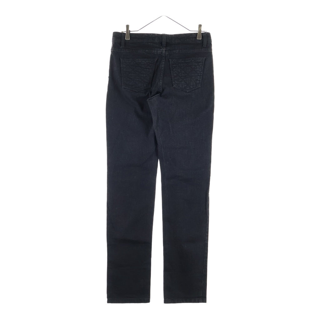 CHANEL(シャネル) Black Denim Pants デニムパンツ ジーンズ マトラッセデザインバックポケット ココマーク刺繍 P36409V26492 レディース