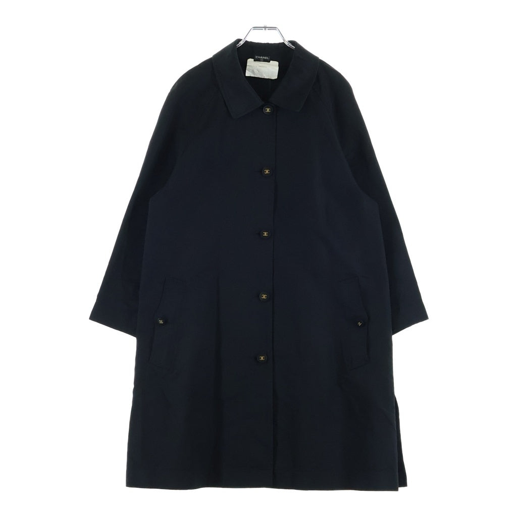 CHANEL(シャネル) ココボタン ヴィンテージ ジャケットコート ライトアウター ブラック #38 80802473 PO8070 V02473 9 レディース