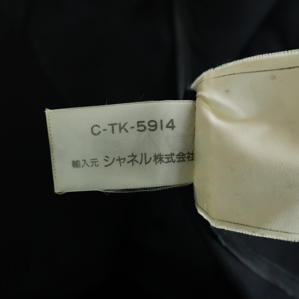 CHANEL(シャネル) ココボタン ヴィンテージ ジャケットコート ライトアウター ブラック #38 80802473 PO8070 V02473 9 レディース