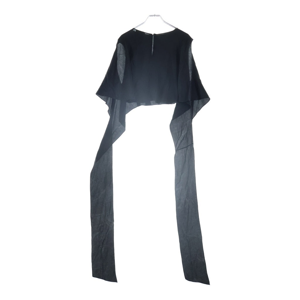 CHANEL(シャネル) ケープ風シルクトップス ブラック #40 P19052V09678 レディース