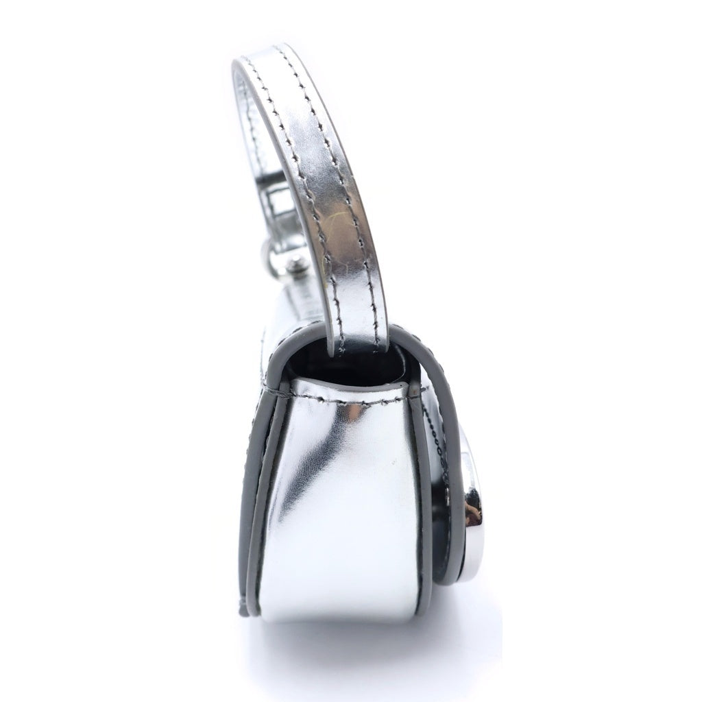 DIESEL(ディーゼル) 1dr Micro バッグチャーム シルバー レディース