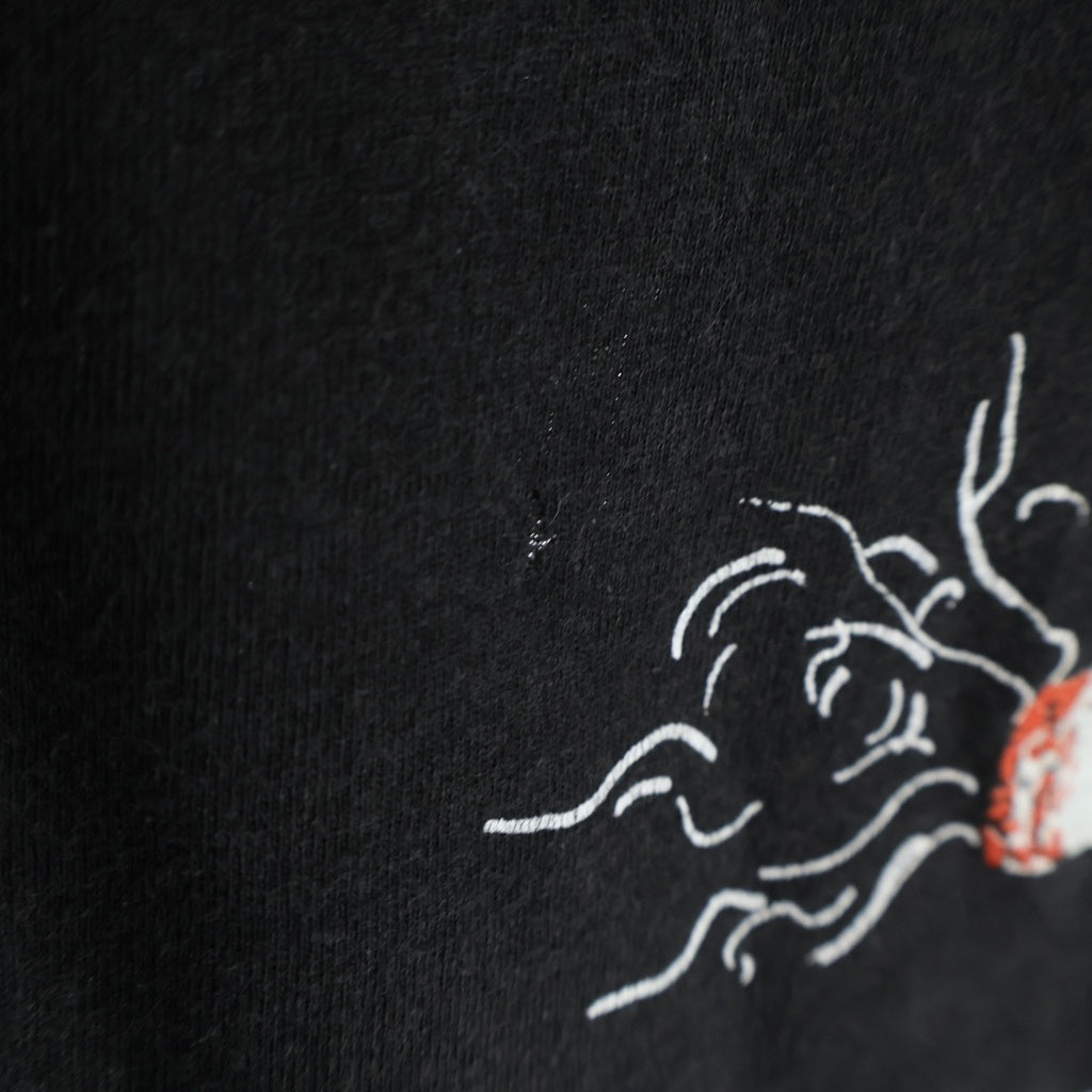 VINTAGE(ヴィンテージ) 90S VINTAGE PANTERA WEED ヴィンテージ パンテラ ウィード 両面プリントデザイン クルーネック 半袖Tシャツ カットソー ブラック