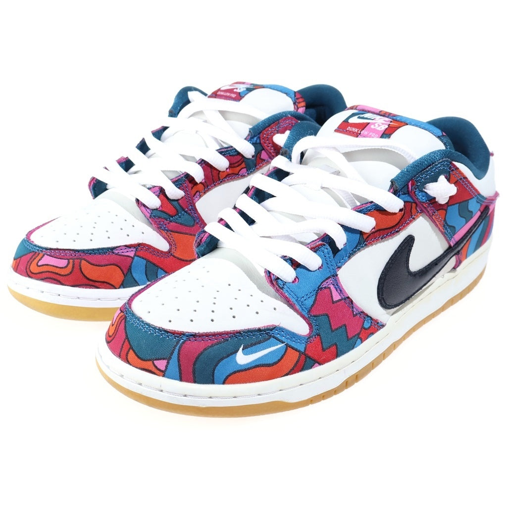 NIKE SB(ナイキエスビー) ×Piet Parra DUNK LOW PRO ABSTRACT ART ピート パーラ ダンク プロ アブストラクト アート ローカットスニーカー ホワイト US11/29cm DH7695-600