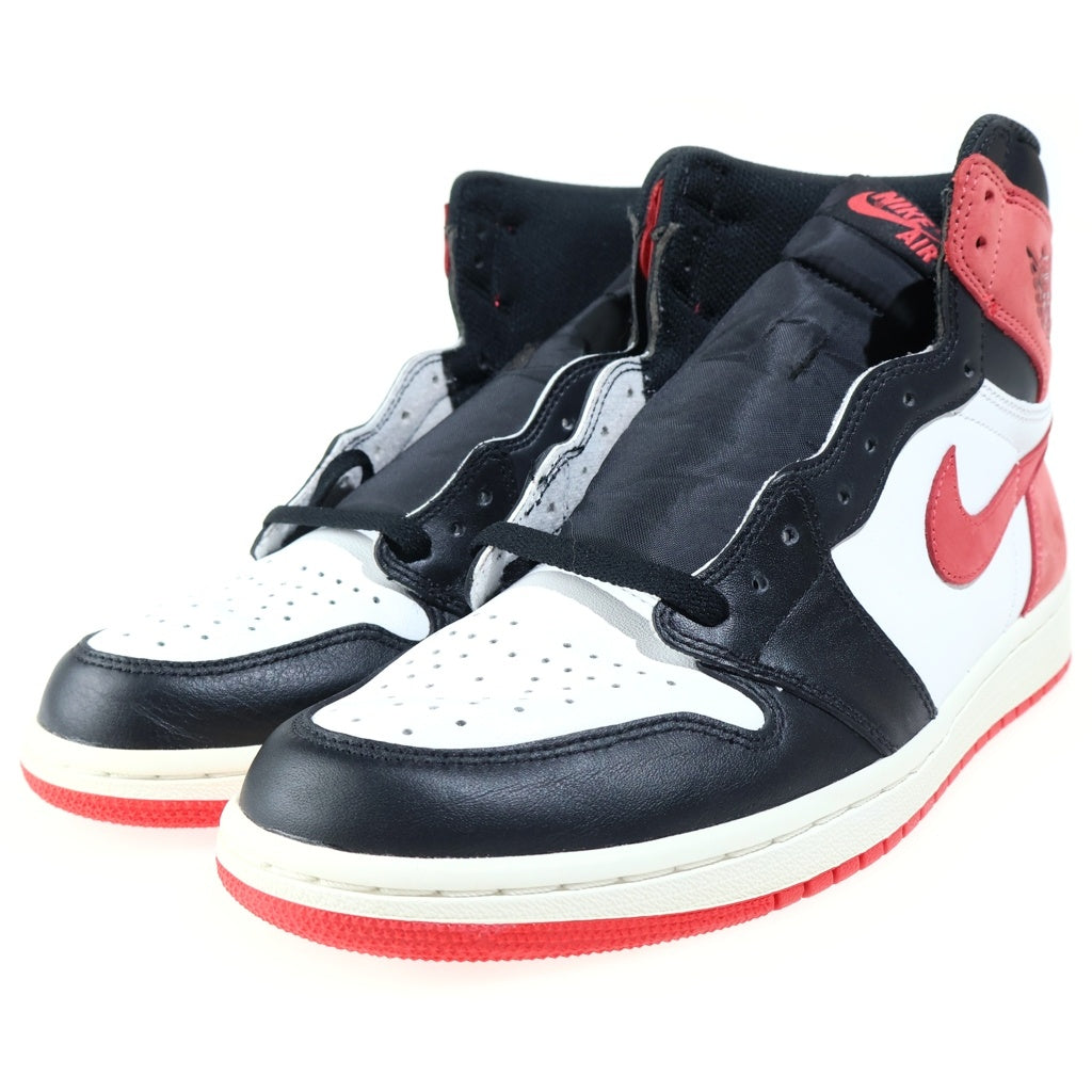 NIKE(ナイキ) AIR JORDAN1 RETRO HIGH TRACK RED エアジョーダン1 レトロ トラック レッド ハイカットスニーカー ホワイト/レッド US11/29cm 555088-112