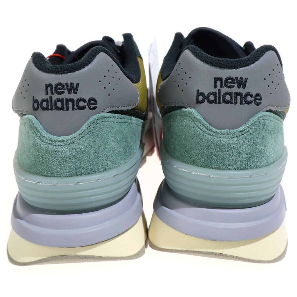 New Balance(ニューバランス) ×Stone Island 574LEGACY ストーンアイランド レガシー ブルー/イエロー US8/26cm U574LGTN