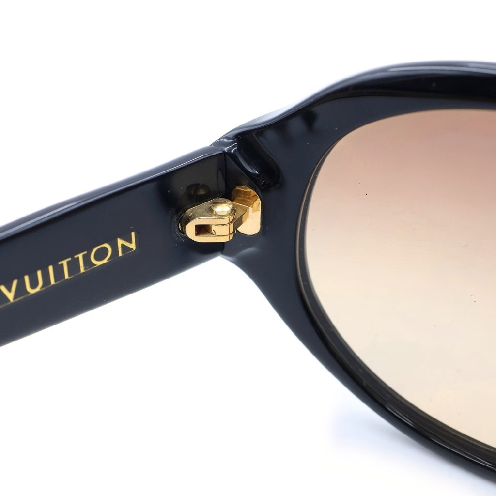 LOUIS VUITTON(ルイヴィトン) サイドモノグラム オーバル サングラス 眼鏡 アイウェア ブラック Z0033W