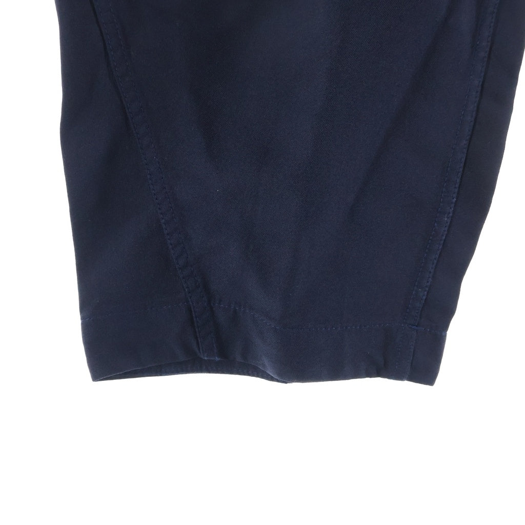 COMME des GARCONS HOMME PLUS(コムデギャルソンオムプリュス) 13AW ツリーオブユース期 ジップフライ ポリエステル縮絨 七分丈 ショートパンツ ショーツ ブラック PL-P021