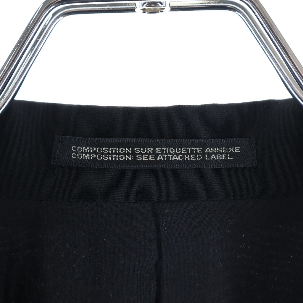 Yohji Yamamoto(ヨウジヤマモト) 25SS マルチジップ テーラードジャケット ブラック HP-J15-500