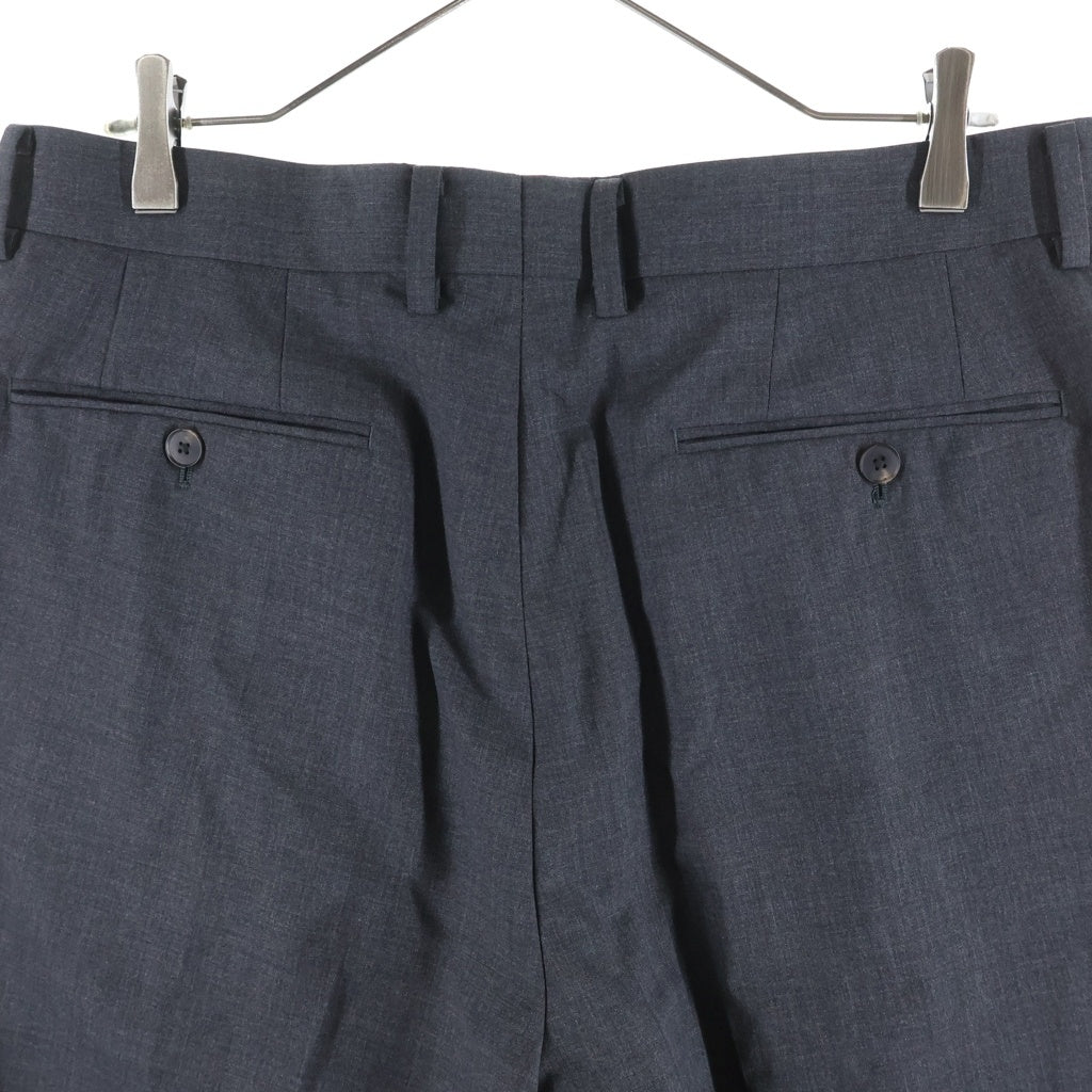 AURALEE(オーラリー) 23SS SUPER FINE TROPICAL WOOL SLACKS スーパーファイントロピカル ジップフライ ウール スラックス ロングパンツ グレー A23SP04WT