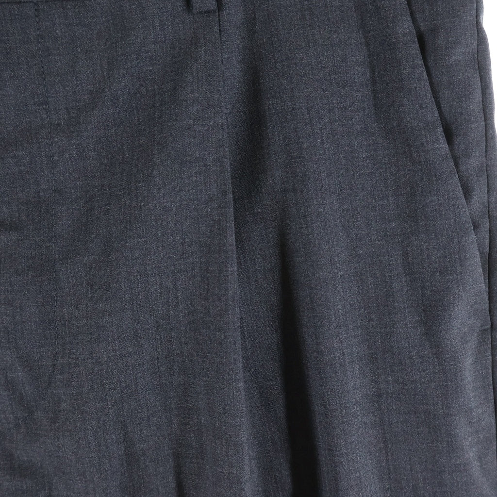 AURALEE(オーラリー) 23SS SUPER FINE TROPICAL WOOL SLACKS スーパーファイントロピカル ジップフライ ウール スラックス ロングパンツ グレー A23SP04WT