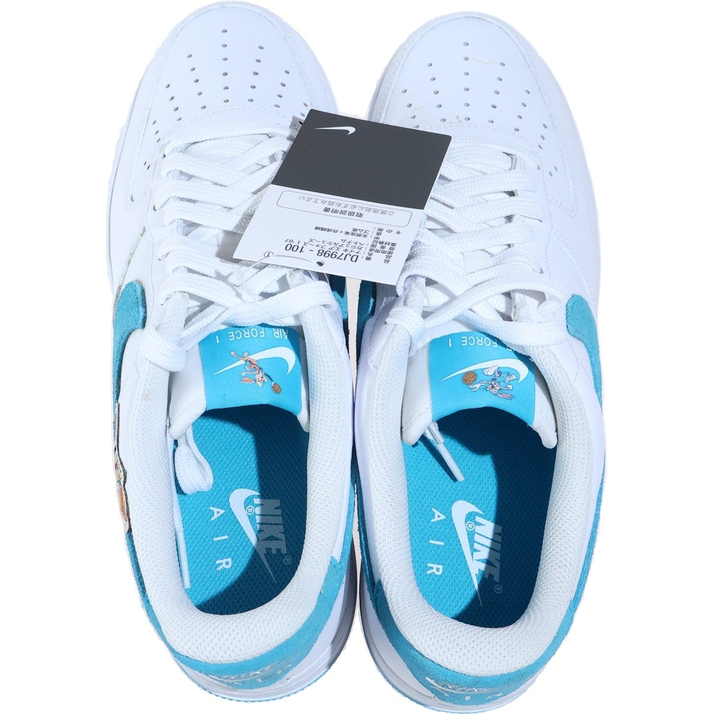 NIKE(ナイキ) ×SPACE PLAYERS AIR FORCE 1 LOW 07 TUNE SQUAD スペースプレイヤーズ エアフォース1 ローカットスニーカー ブルー/ホワイト US9/27cm DJ7998-100