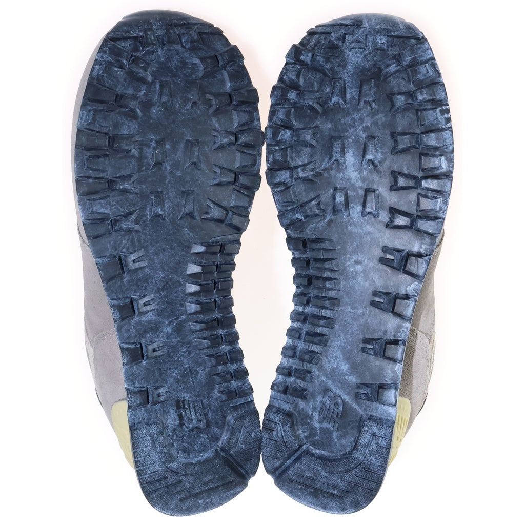 New Balance(ニューバランス) スウェードレザー メッシュ ローカットスニーカー グレー US8.5/26.5cm U574GDY