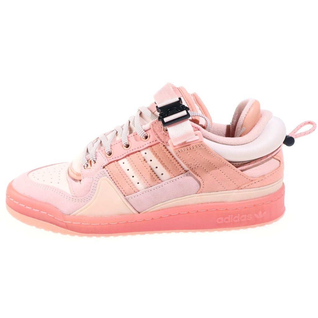 adidas(アディダス) ×Bad Bunny FORUM LOW バッドバニー フォーラム ローカットスニーカー ピンク US8.5/26.5cm GW0265