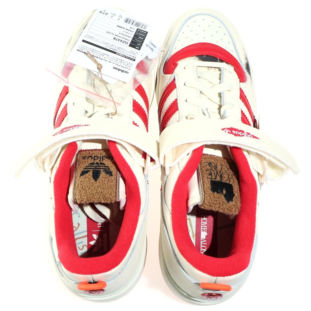 adidas(アディダス) ×Home Alone FORUM LOW ホームアローン フォーラム ローカットスニーカー ホワイト US9.5/27.5cm GZ4378