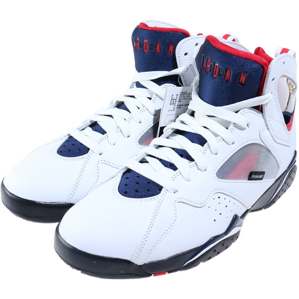 NIKE(ナイキ) ×PSG AIR JORDAN 7 RETRO パリサンジェルマン エアジョーダン7 レトロ ハイカットスニーカー ホワイト US9/27cm CZ0789-105