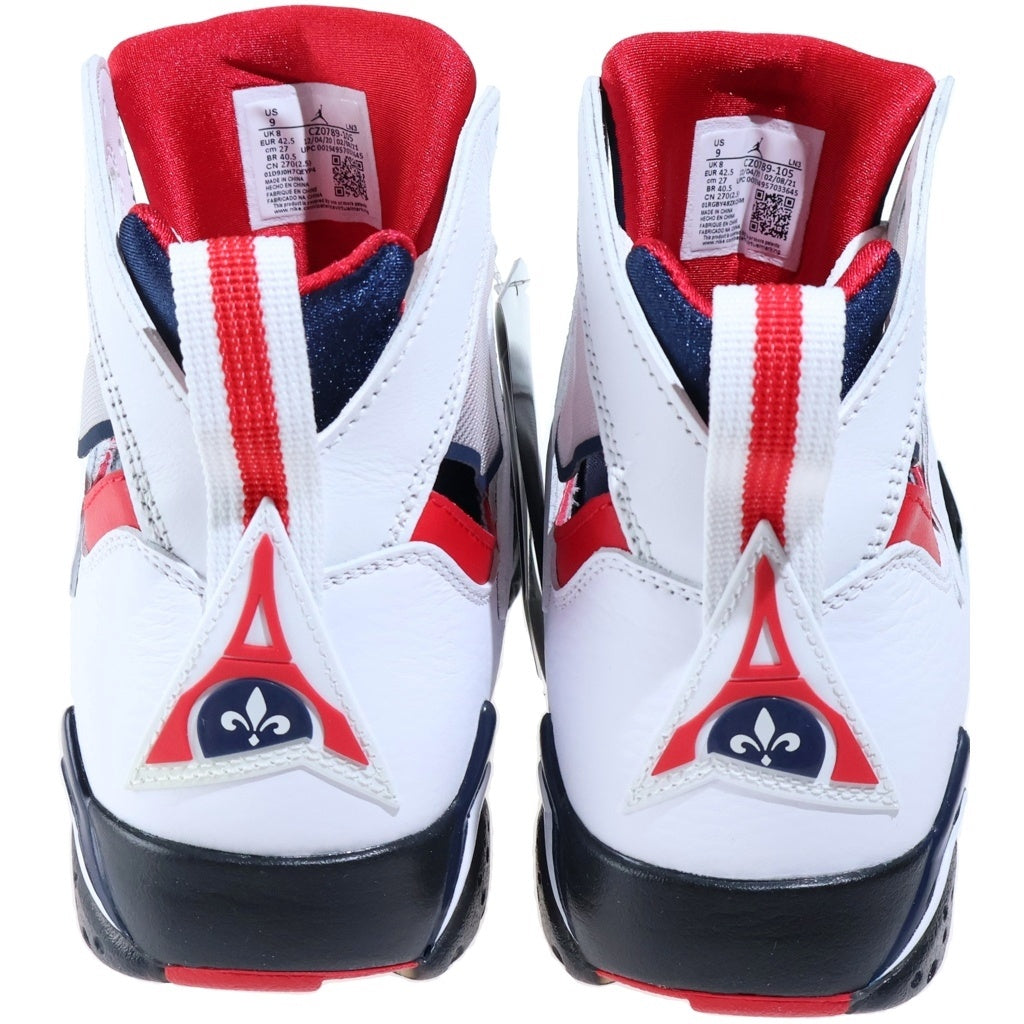 NIKE(ナイキ) ×PSG AIR JORDAN 7 RETRO パリサンジェルマン エアジョーダン7 レトロ ハイカットスニーカー ホワイト US9/27cm CZ0789-105